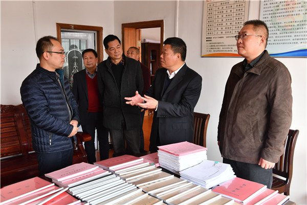 市检察院副检察长刘刚到檀林镇调研指导综治工作